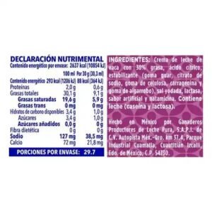 Alpura Crema Deslactosada Premium 900mL