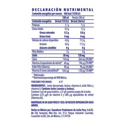 Alpura Selecta Leche Deslactosada 1L