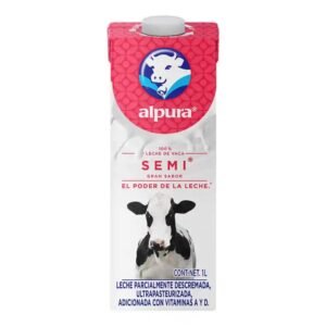 Alpura Leche Clasica Parcialmente Descremada 1.5L