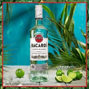 Bacardí Ron Carta Blanca 980 mL 980mL