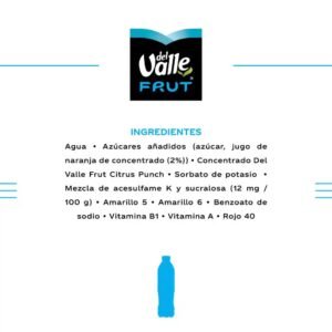 Bebida Del Valle Frut Cítricos 600Ml 600mL