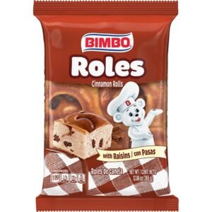 Bimbo Roles de Canela con Pasas 180g