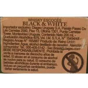 Black & White Blended Scotch Whisky  700mL