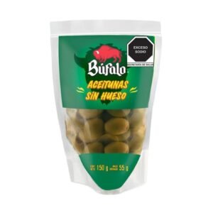 Bufalo Aceitunas Verdes Sin Hueso 150g