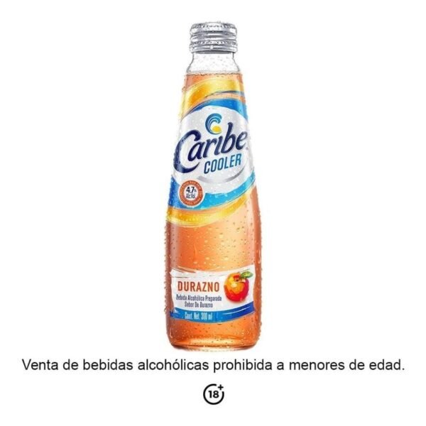 Caribe Cooler Bebida Alcoholica Preparada con Sabor a Durazno
300mL