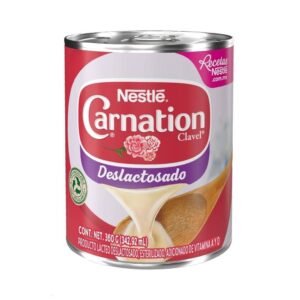 Carnation Clavel Leche Evaporada Deslactosada 360g