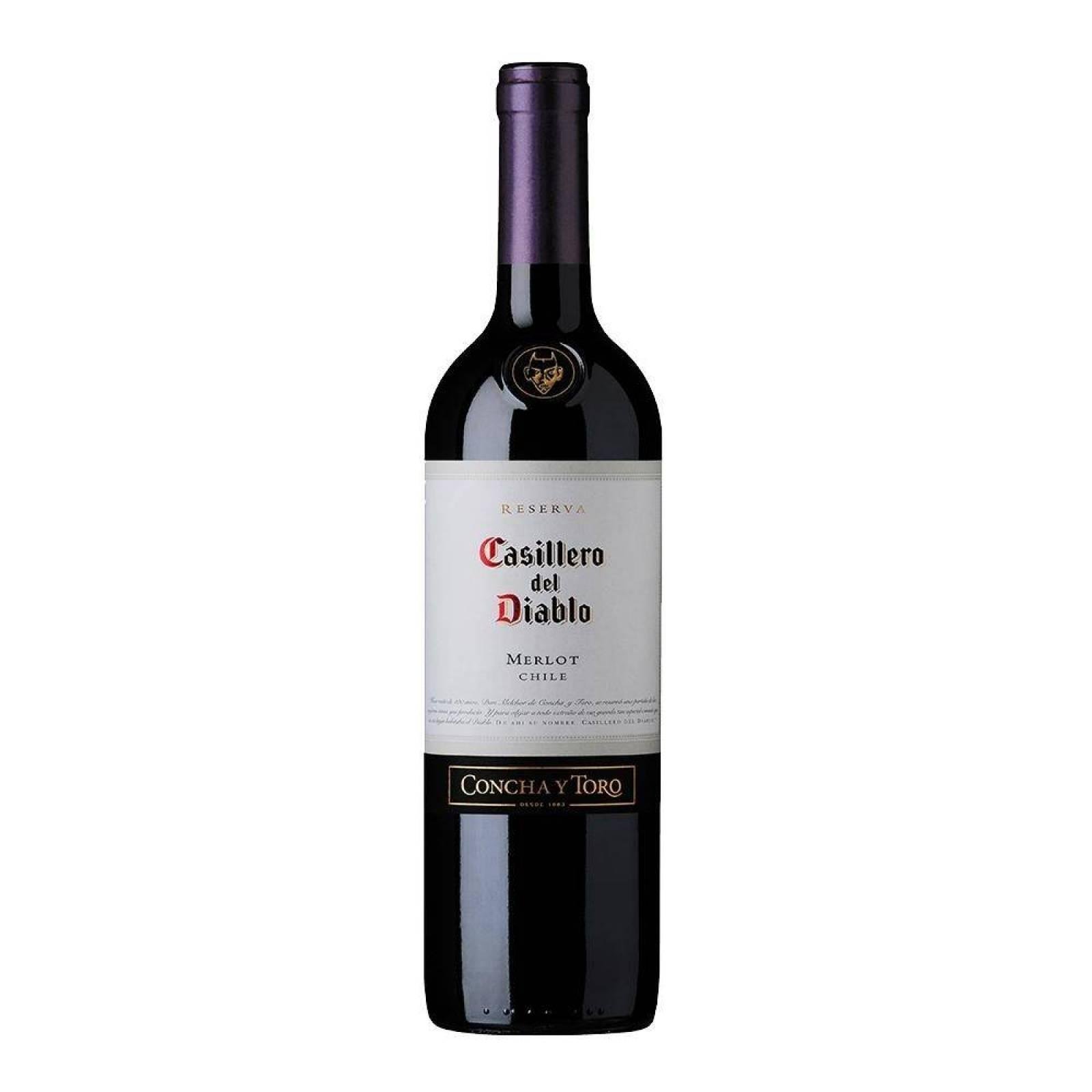 Casillero del Diablo Vino Tinto Reserva Merlot 750mL