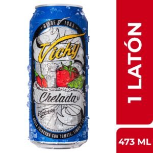 Cerveza Preparada Vicky Chamoy 1 Laton 473 ML 473mL