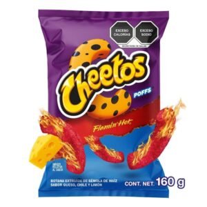 Cheetos Botana de Maíz Poffs Flamin' Hot  36g
