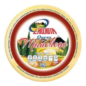 Chilchota Queso Tipo Manchego 400g