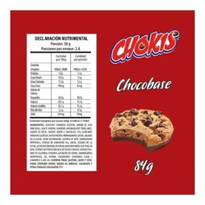 Chokis Galletas Chocobase Chocolate 84g