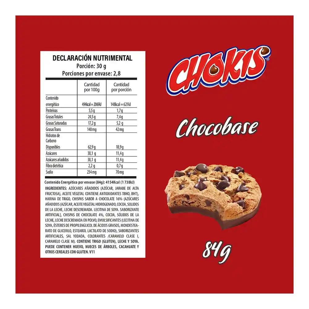 Chokis Galletas Chocobase Chocolate 84g