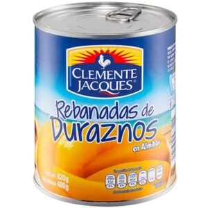 Clemente Jacques Rebanadas de Duraznos en Almíbar 820g