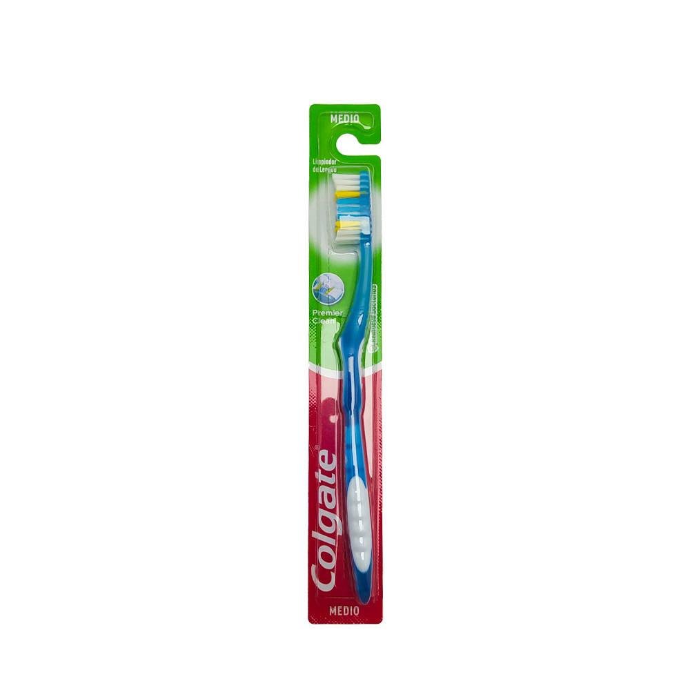 Colgate Cepillo Dental Premier Clean Medio 1Und