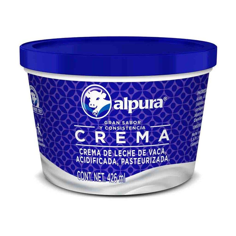 Crema Acida Alpura Bote 426 Ml 426mL