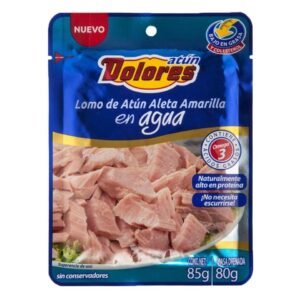 Dolores Atún Aleta Amarilla Hojuelas en Agua 133g