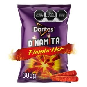 Doritos Botana de Queso Chile y Limon Flamin Hot Dinamita 70g