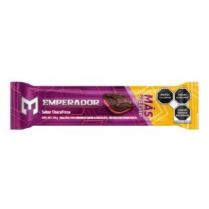 Emperador Galletastipo Sandwich Chocolate Relleno Sabor Fresa 109g