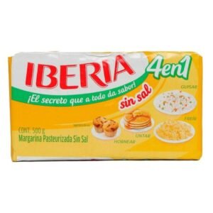 Iberia Margarina sin Sal 4 en 1 90g
