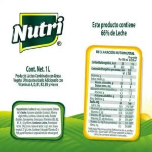 Nutri Alimento Lacteo con Grasa Vegetal Clasica 1L