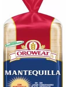 Oroweat Pan de Harina de Trigo con Mantequilla y Leche 680g