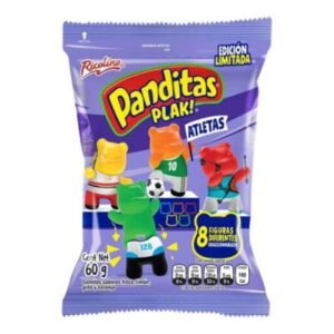 Panditas Gomitas Plak Atletas 60g