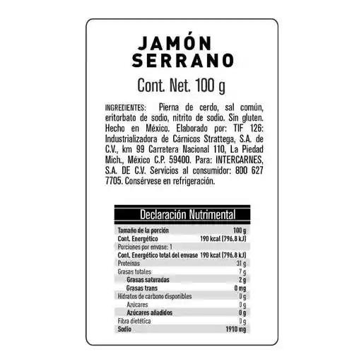Parma Jamon Serrano 100g
