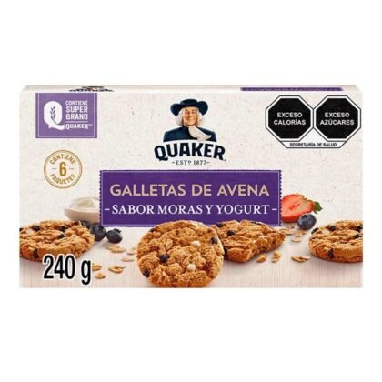 Quaker-Quaker Gamesa Galleta Moras Y Yogurt 60g