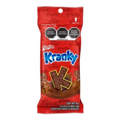 Ricolino Hojuelas de Maíz Sabor Chocolate Kranky 50g