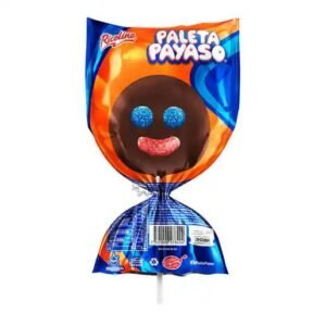Ricolino Paleta Payaso de Malvavisco Cobertura Sabor Chocolate 45g