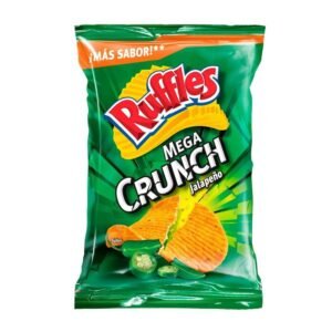 Ruffles Papas Fritas Mega Crunch Sabor Jalapeno 50g