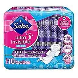 Saba Toalla Femenina Nocturna  8Und
