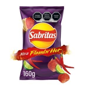 Sabritas Papas Fritas Xtra Flamin Hot 42g