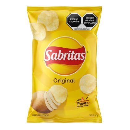 Sabritas-Stax Hojuelas de Papa con Sal Original 40g