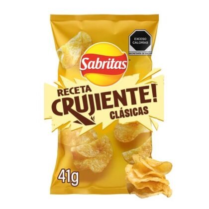 Sabritas Papas Receta Crujiente Clasicas 49g