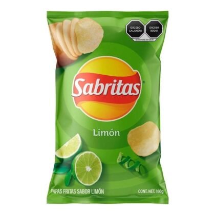 Sabritas Papas Sabor Limon 160g