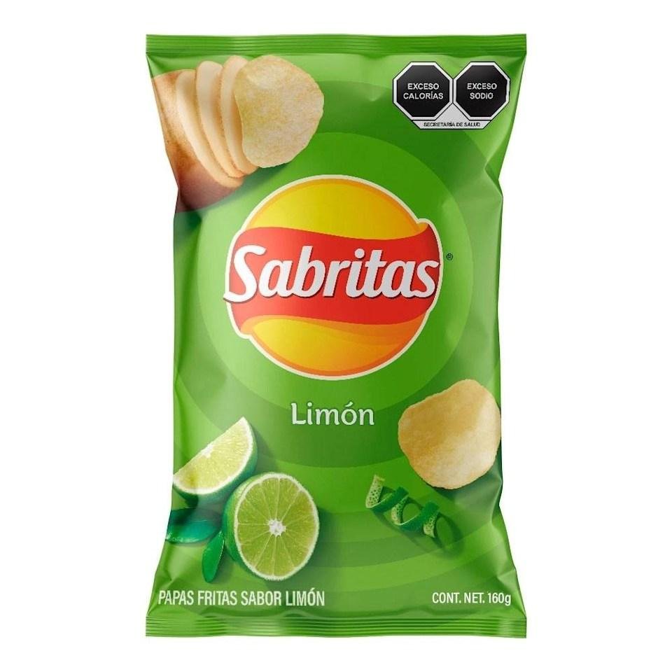 Sabritas Papas Sabor Limon 160g