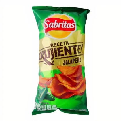 Sabritas Receta Crujiente Papas Fritas con Jalapeno 46g