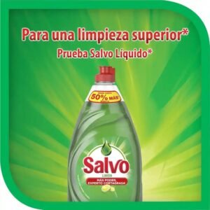 Salvo Limon Lavatrastes en Polvo 500 g 500g
