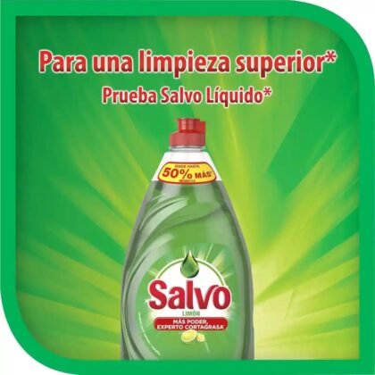 Salvo Limon Lavatrastes en Polvo 500 g 500g