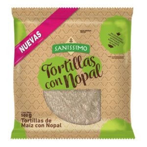 Sanissimo Tortillas de Maíz con Nopal 500g