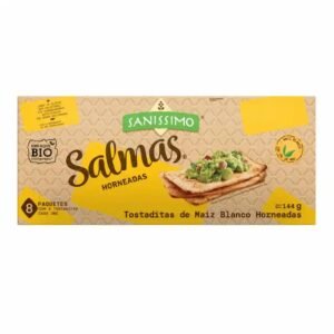 Sanissimo Tostadas Horneadas de Maíz Blanco  216g