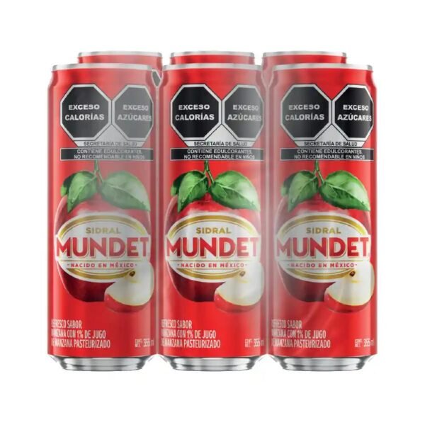 Sidral Mundet Refresco Manzana 2L