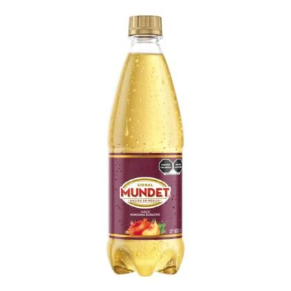 Sidral Mundet Refresco Sabor Durazno 600mL