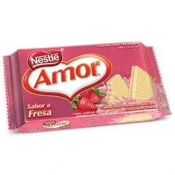 Suavicremas Galletas Tipo Waffer Sabor a Fresa 102g