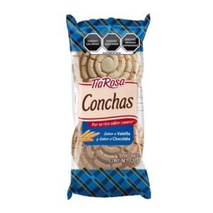 Tía Rosa Conchas Sabor a Chocolate y Vainilla 130g