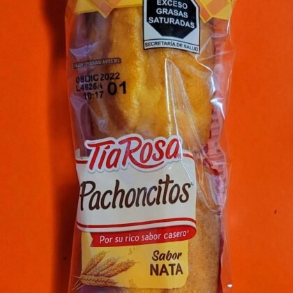 Tía Rosa Pan Dulce Pachoncitos Sabor Nata 140g