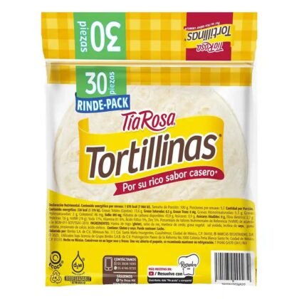 Tía Rosa Tortillinas de Harina de Trigo 561g