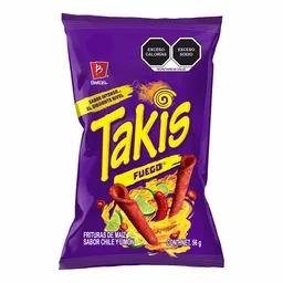 Takis Snack Watz Cacahuates Fuego 120g