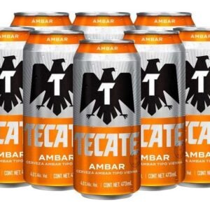 Tecate Cerveza ambar Tipo Vienna Lata 473 mL 473mL